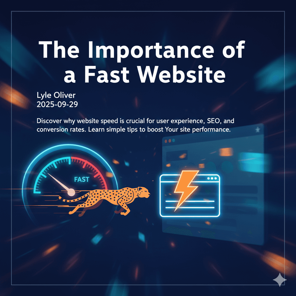 Cover image for The Importance of a Fast Website